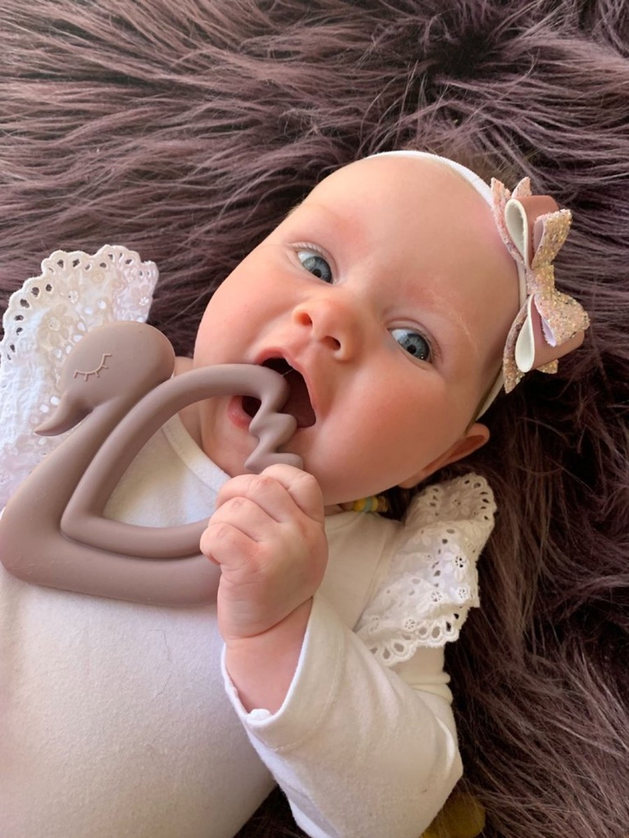 Baby Bella Zailea | Swan Teething Toy