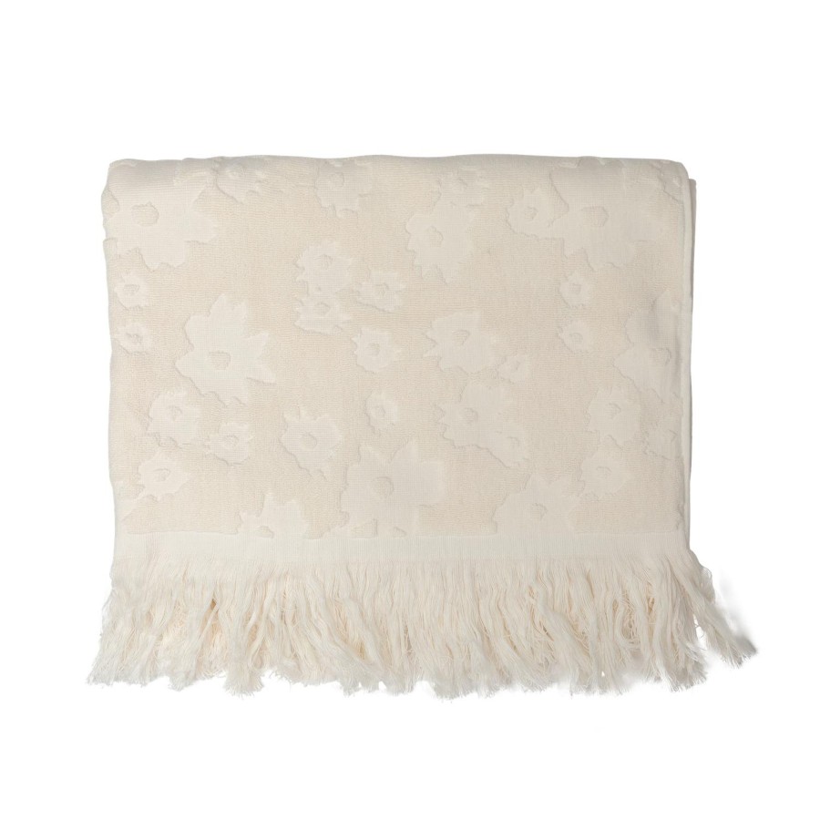 Baby Grown Shop | Kids Tassel Towel - Milk Petal