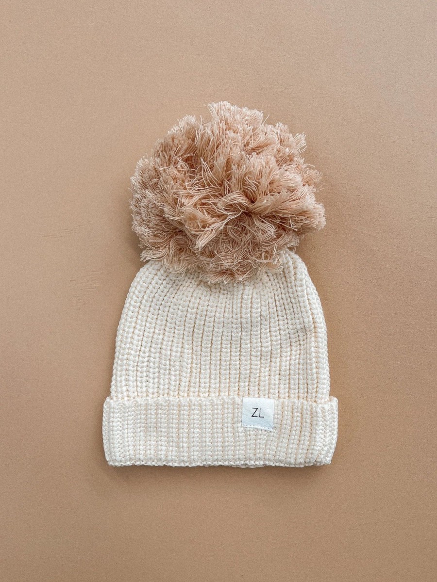 Clothes & Accessories Ziggy Lou | Beanie | Gingham (Cream)