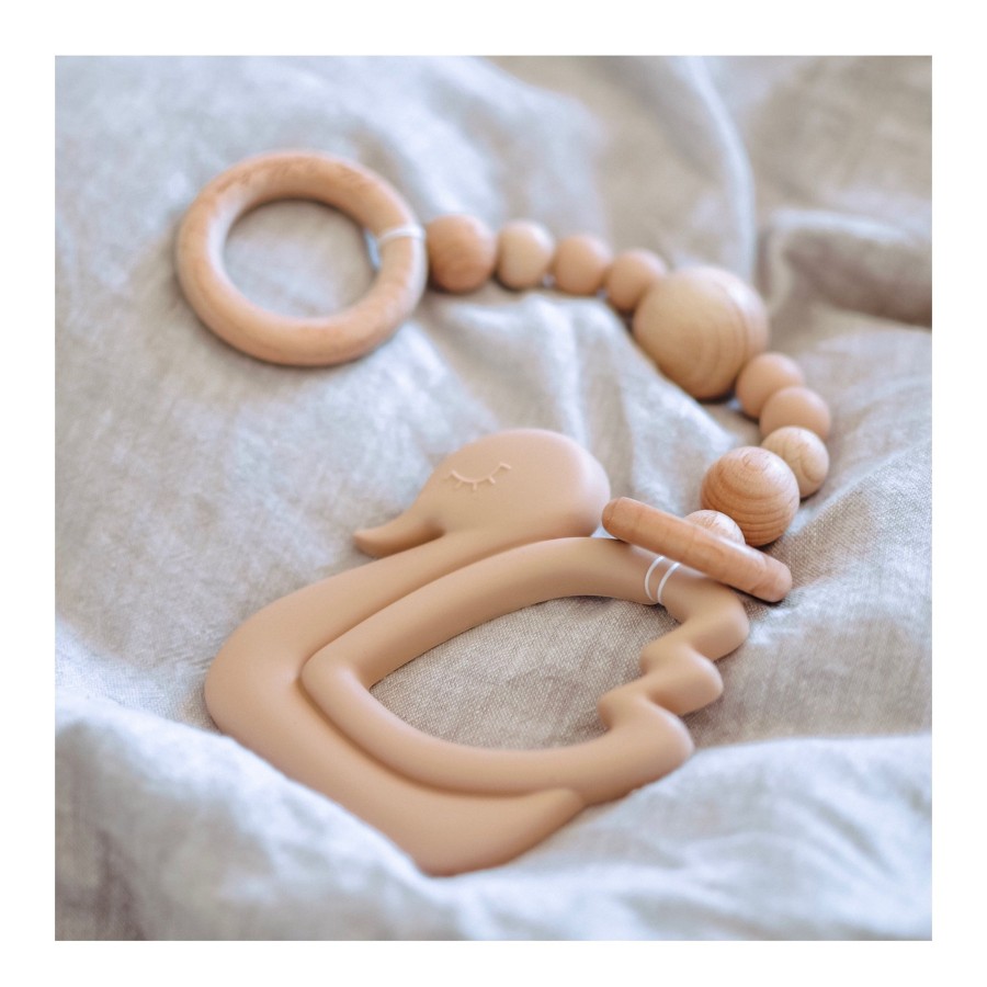 Baby Elle Collective | Swan Play-Gym/Pram Toy (Single)