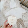 Baby Elle Collective | Pregnancy Milestone Plaques - 6 Piece Set