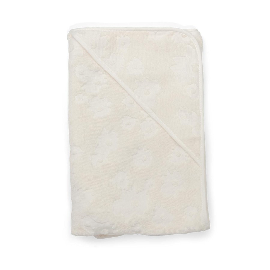 Baby Grown Shop | Baby Hooded Towel - Milk Petal