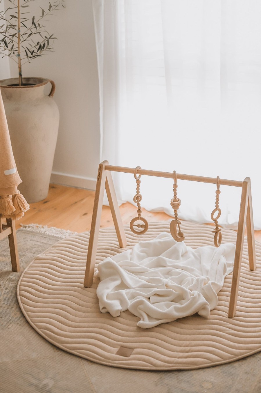 Baby The Muse Edition | Baby Play Mat | Natural Linen