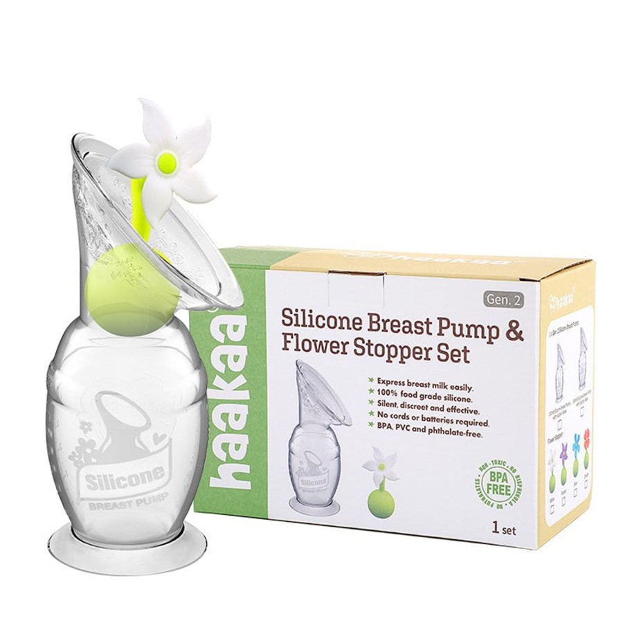 Feeding Haakaa | 150Ml Pump And Stopper Gift Box | Generation 2 White