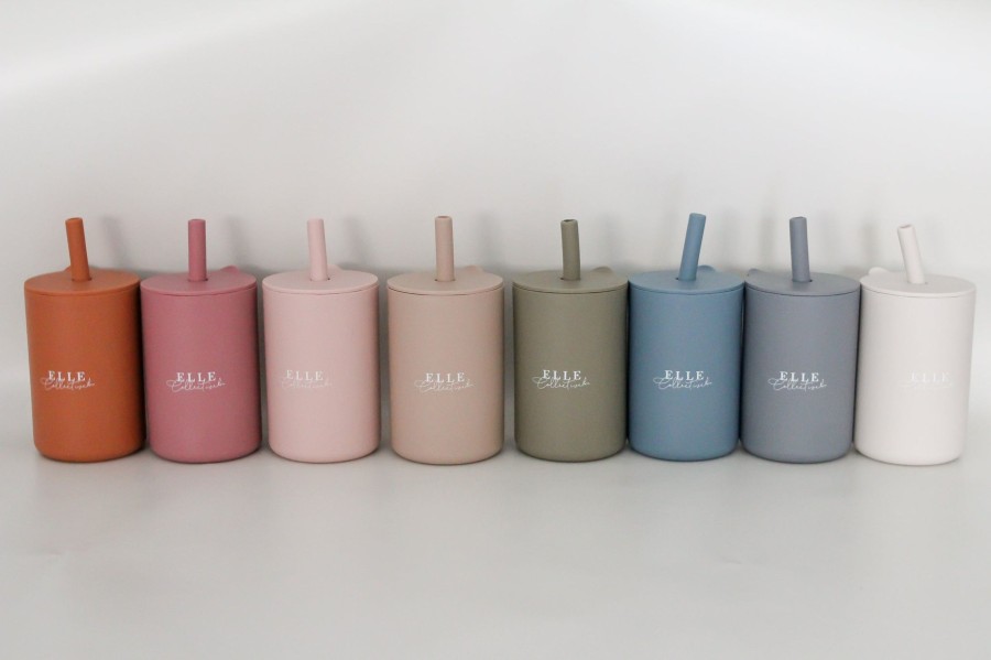 Feeding Elle Collective | Silicone Cup With Straw