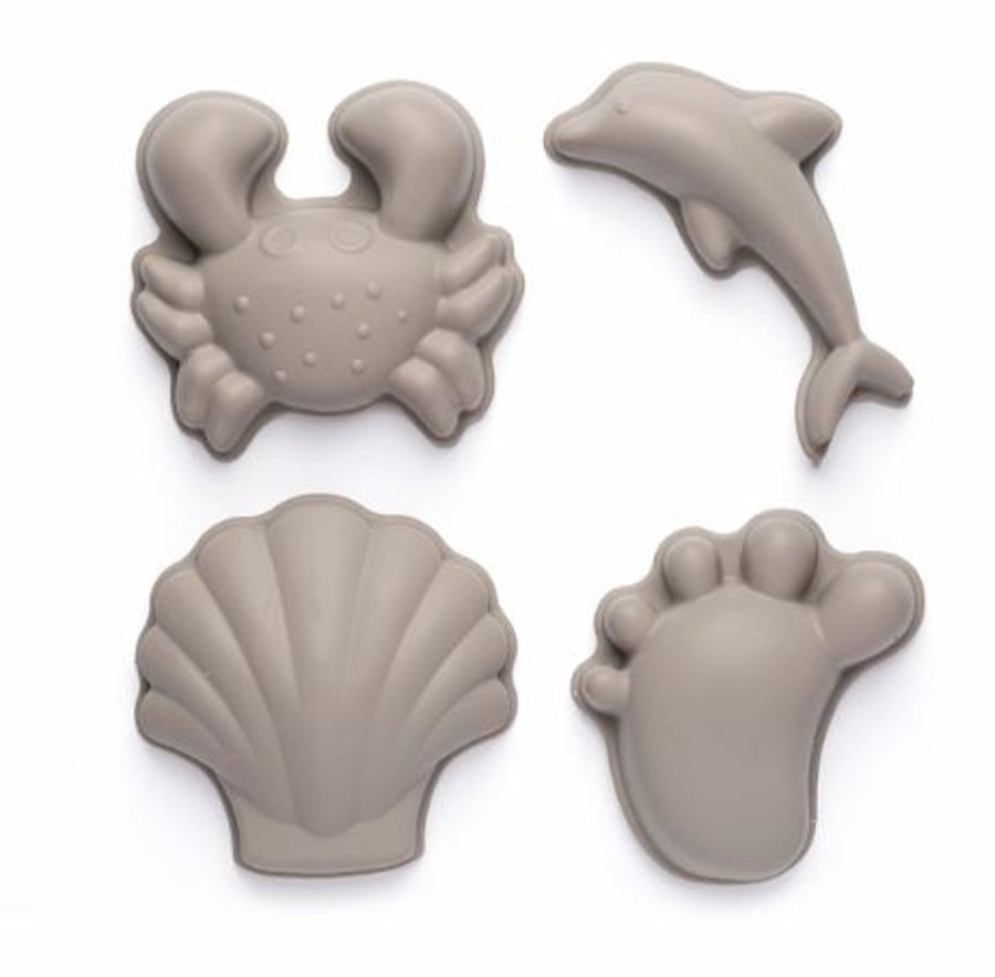 Play Time Scrunch | Scrunch Moulds Warm Grey