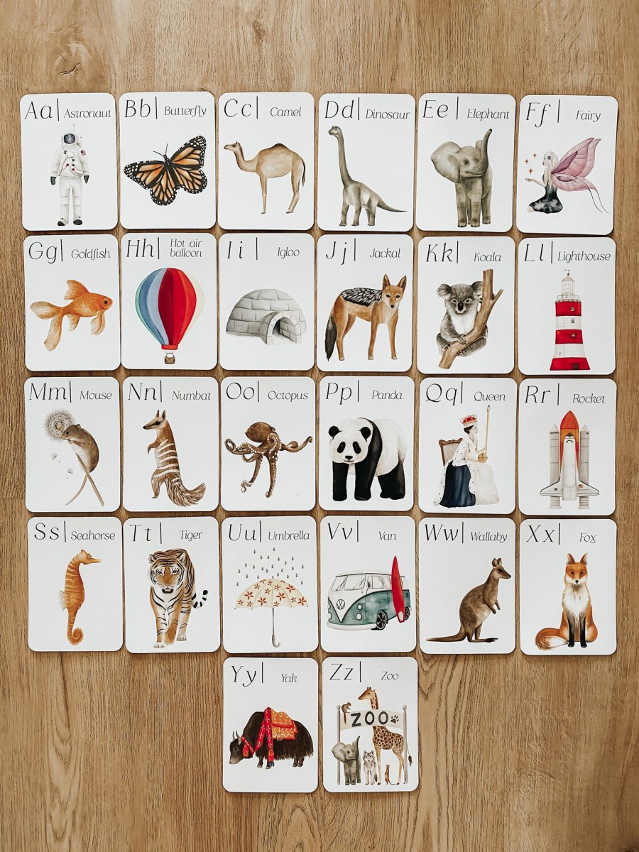 Educational Jo Collier Designs | Around The World Phonics And Sounds Flash Cards