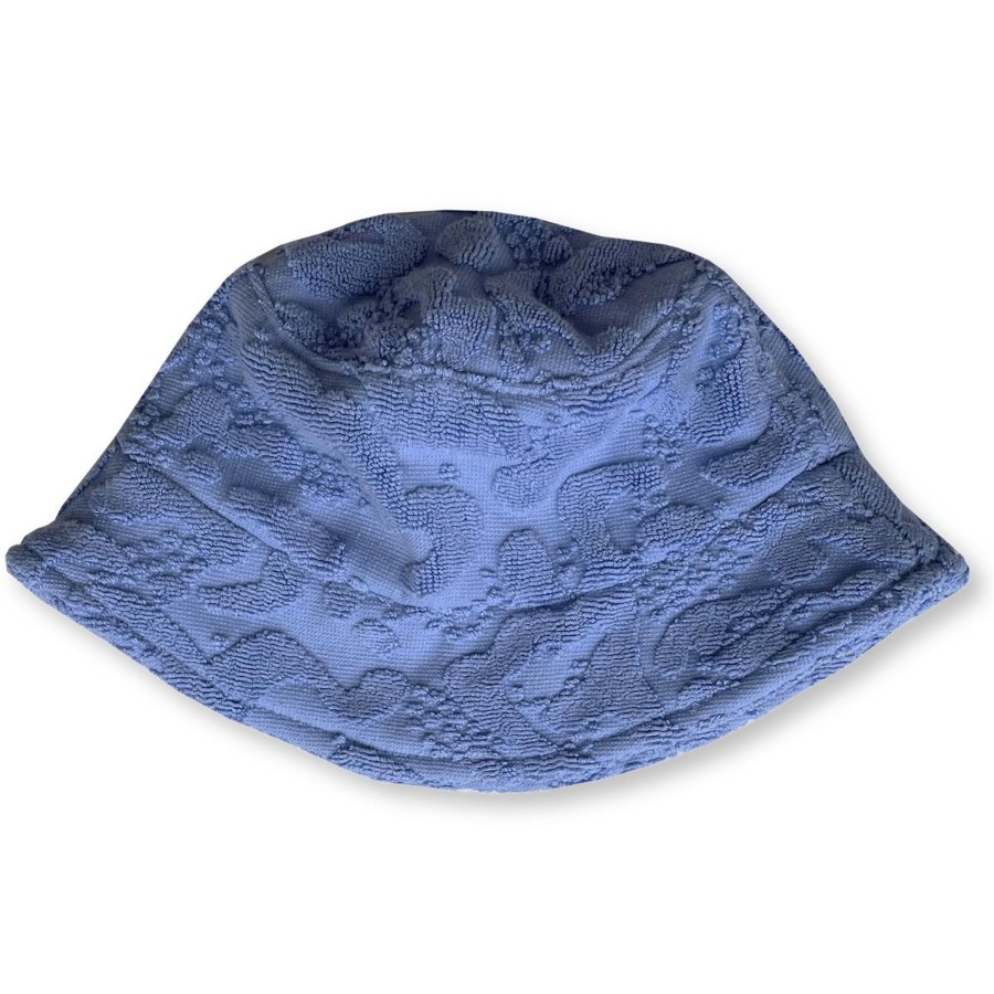 Play Time Grown Shop | Splash Terry Bucket Hat - Ocean