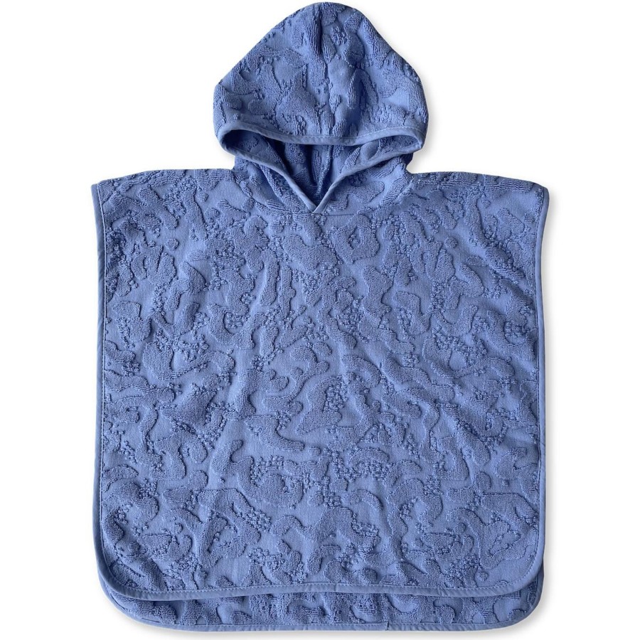 Play Time Grown Shop | Splash Terry Kids Poncho - Ocean